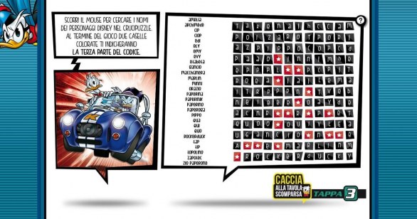 Topolino 3000, il crucipuzzle di Paperinik è la terza tappa