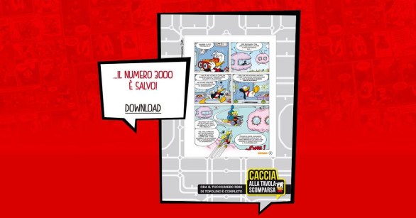 Topolino 3000, ecco la pagina per scaricare la tavola scomparsa di pagina 185