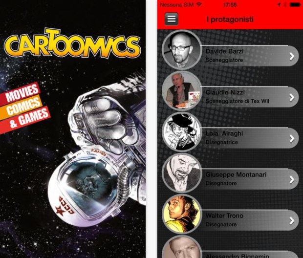App Cartoomics