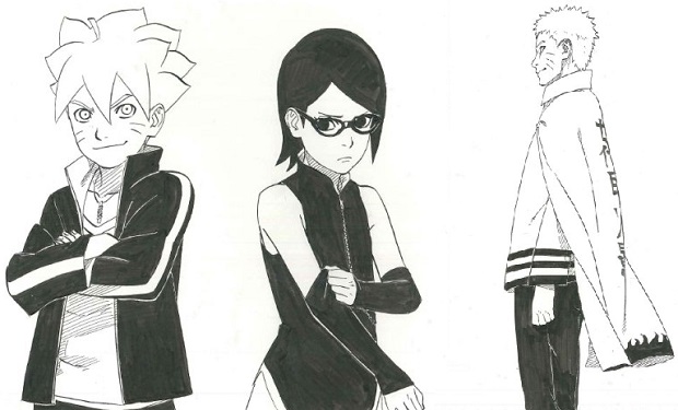 Naruto Boruto Sarada